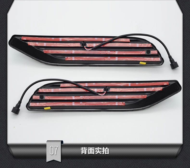 Дневные ходовые огни дневные светодиодные для Volkswagen VW Polo 2014 2015 2016 2017 2018 ходовой