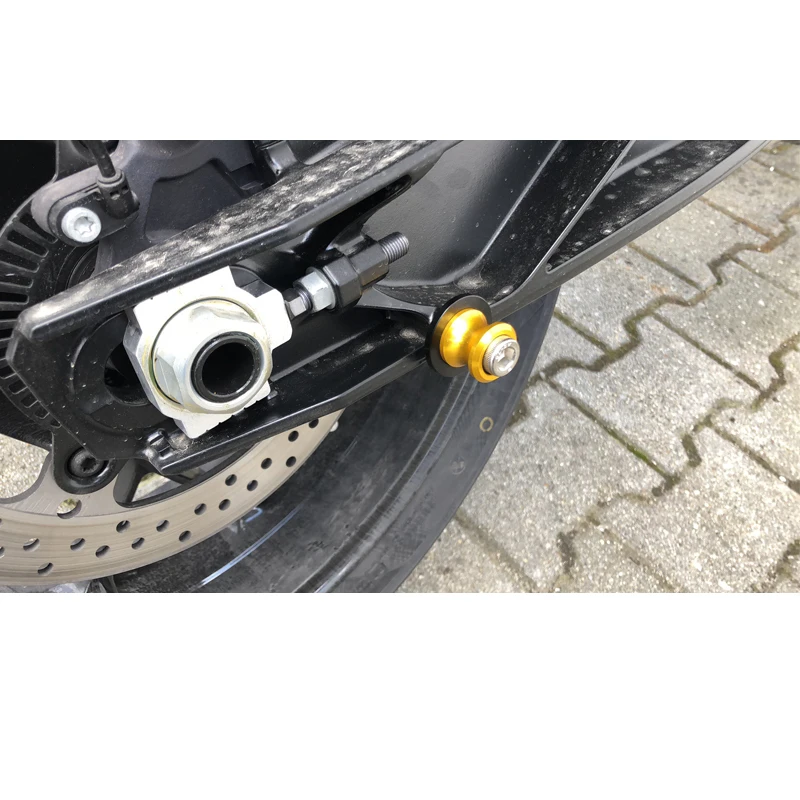 Для Yamaha YZF 600R FZ1 FZ8 Fazer Мотоцикл с ЧПУ Алюминиевый сплав маятник Катушки стенд винты