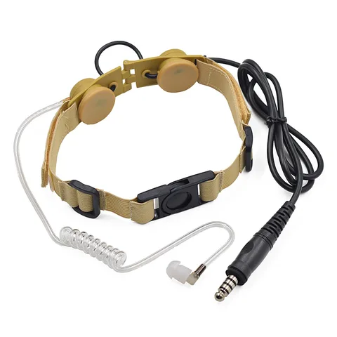 Тактическая гарнитура XQF U94 для рации Kenwood, TYT, Baofeng