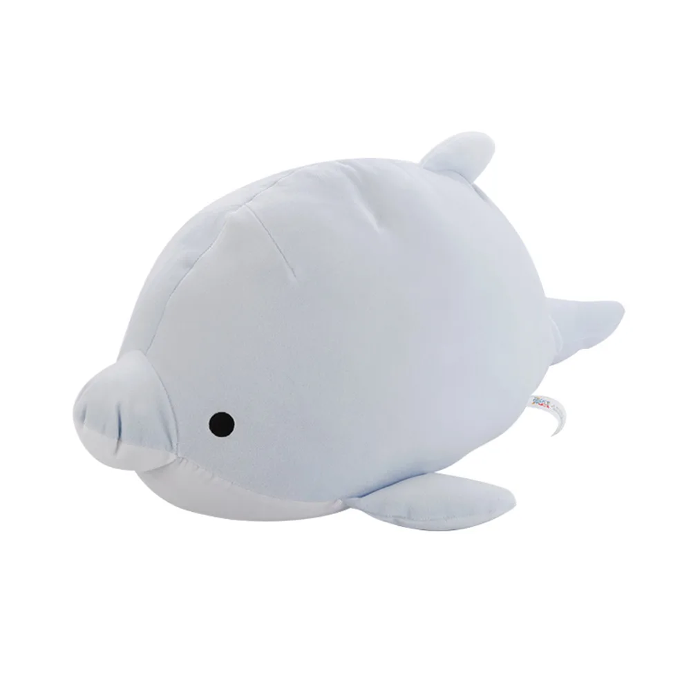 

2019 New Creative ICE-SILK fabric 60cm Dolphin Plush Toy Stufffed Soft Animal Cartoon Pillow Lovely Christmas Gift for Kids Gift