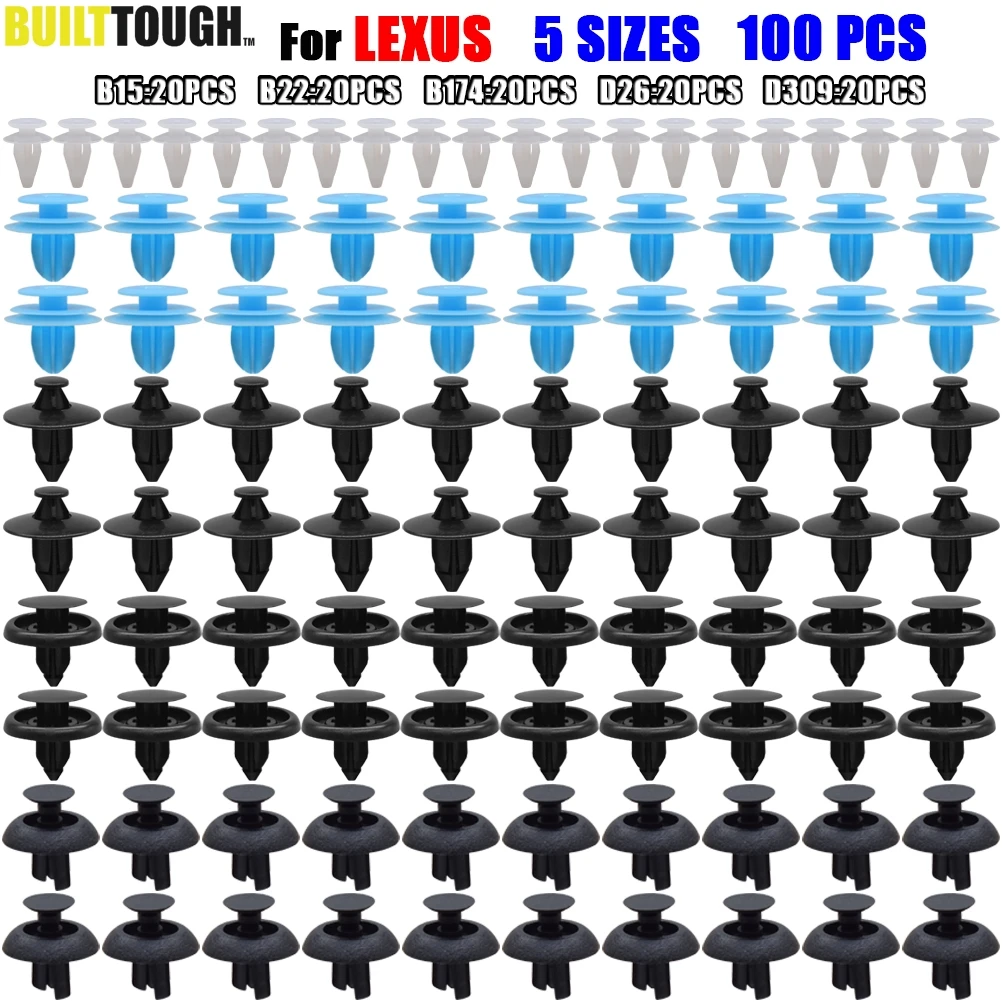 100 шт. пластиковый автомобильный зажим крышка радиатора двигателя Арка колеса