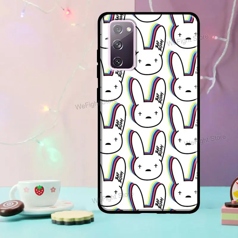 Чехол Bad Bunny для Samsung Galaxy S22 Ultra S20 S21 FE S8 S9 S10 Plus Note10 Note20 | Мобильные телефоны и