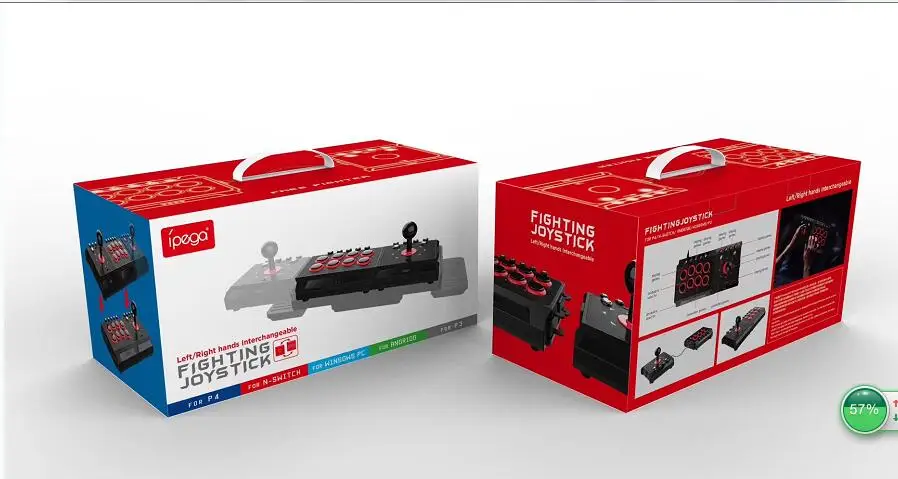 PG DC5V USB проводной боевой джойстик аркадный игровой контроллер с Turbo Macro для PS4 PS3 NS