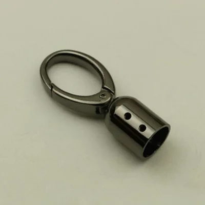 Black 5 шт./упак. DIY Женская сумка Украшение кожаная веревка колокольчик Весенняя открывающаяся сумка крюк аксессуары - Цвет: Black