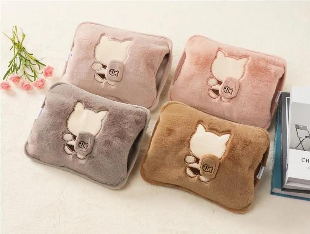 

Xiaomeng New Cartoon Rechargeable Hot Water Bottle Open and Wash Explosion-proof Double Hand Warmer Baby Hand Warmer