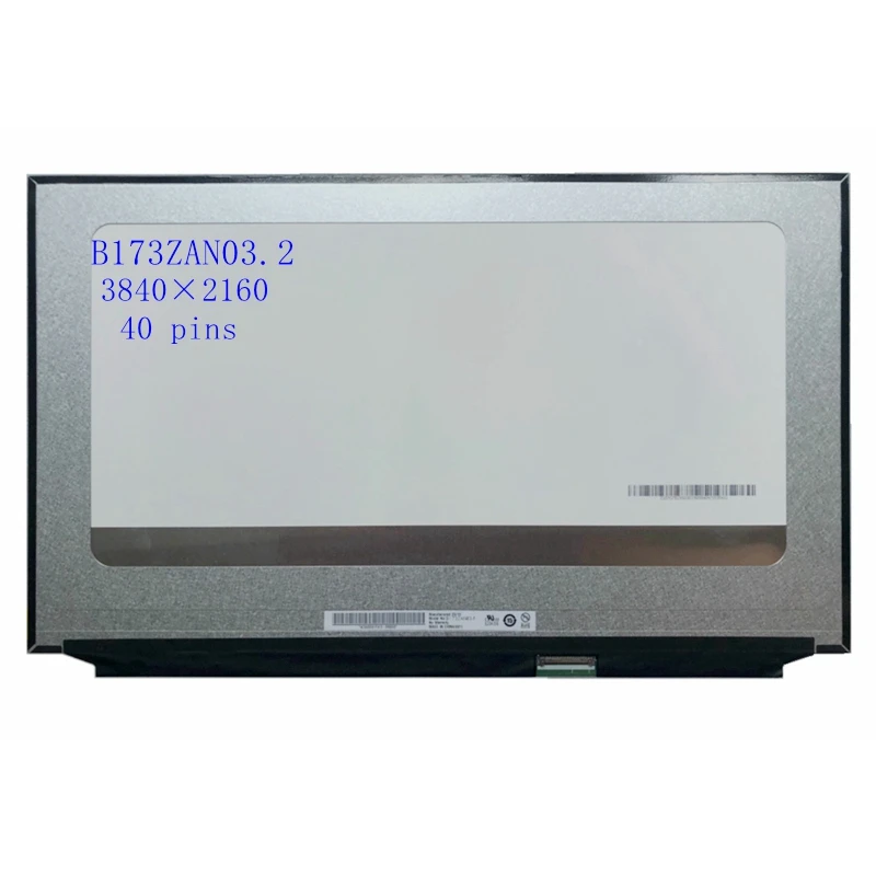 

17.3'' inch B173ZAN03.0 B173ZAN03.1 B173ZAN03.2 60HZ 4K Laptop LCD display Screen UHD 3840*2160 40 pins