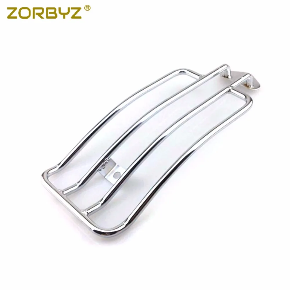 ZORBYZ хромированный/черный металлический задний Solo сиденье багажная стойка для Honda Shadow Aero 750 2004 мотоцикл