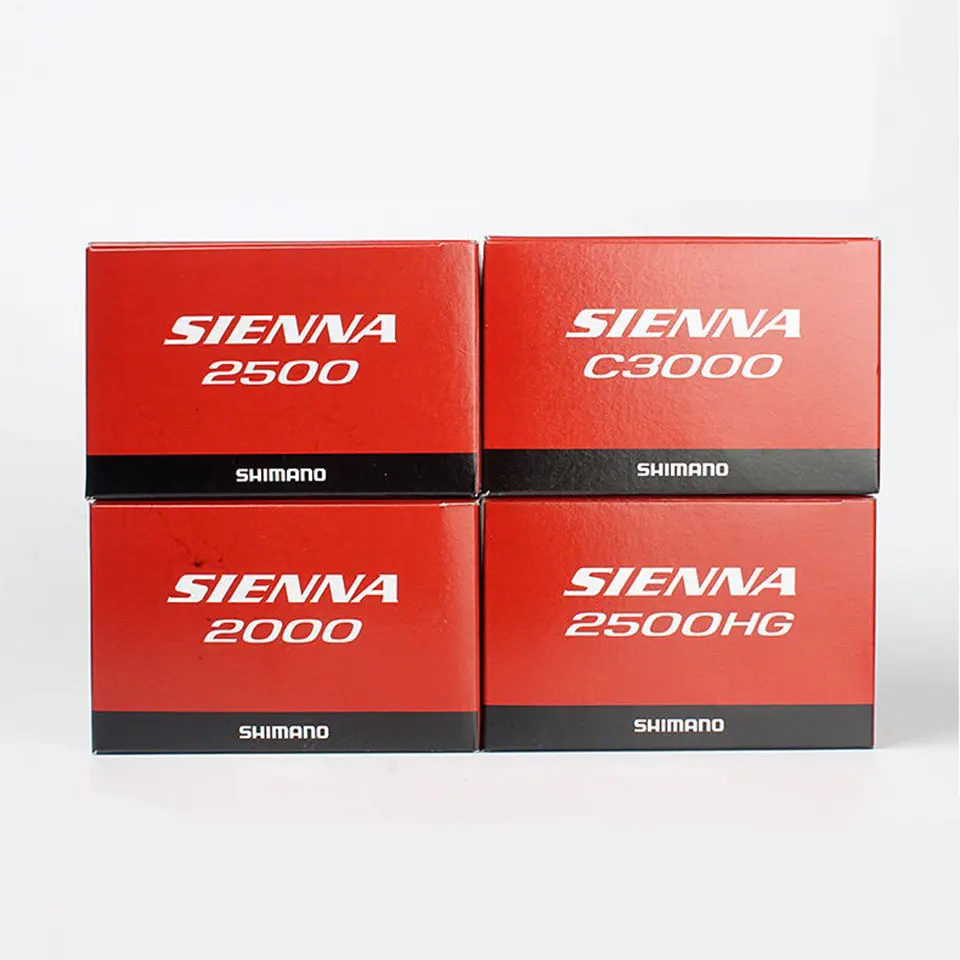 

NEW SHIMANO SIENNA Spinning Fishing Reel 1000/2500/4000 Seawater/Freshwater Aluminum Spool spinning reel carretilha de pesca