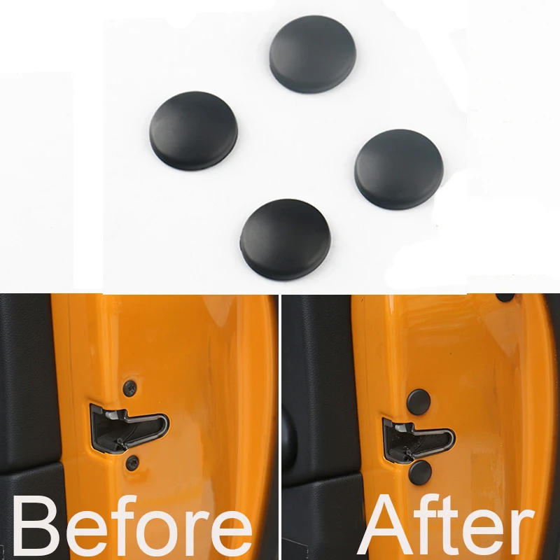 4 шт. защитные колпачки на дверной замок автомобиля для Mini Cooper One JCW Clubman F54 F55 F56 F57