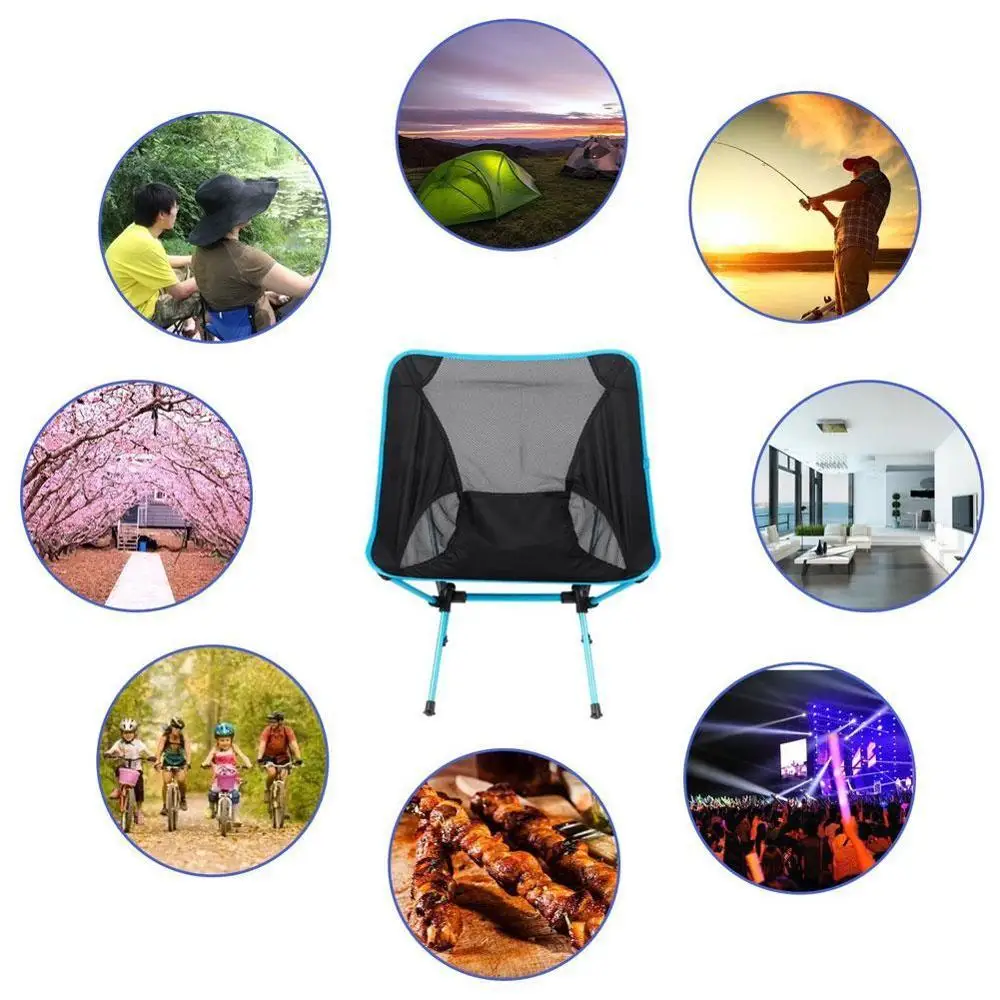 Легкий переносной стул для рыбалки сиденье твердый табурет кемпинга Складная