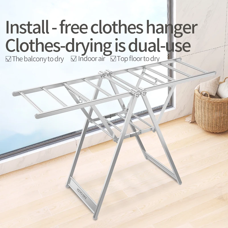 

HOTATA Aluminium Alloy Clothes Rack