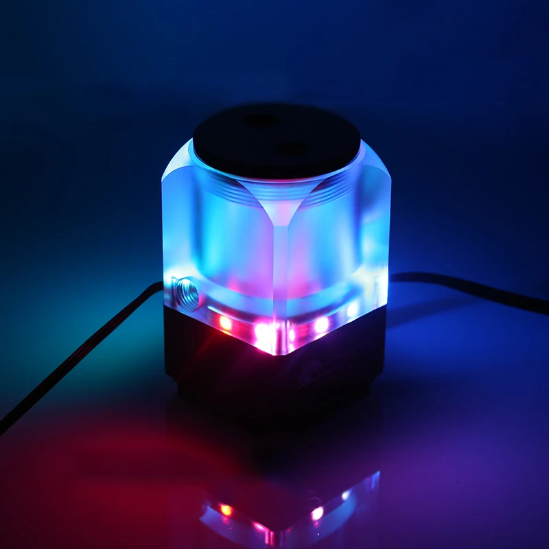 Bykski водяное охлаждение DDC водяной бак для мини A4 компьютерный чехол 450л/ч макс. 5000