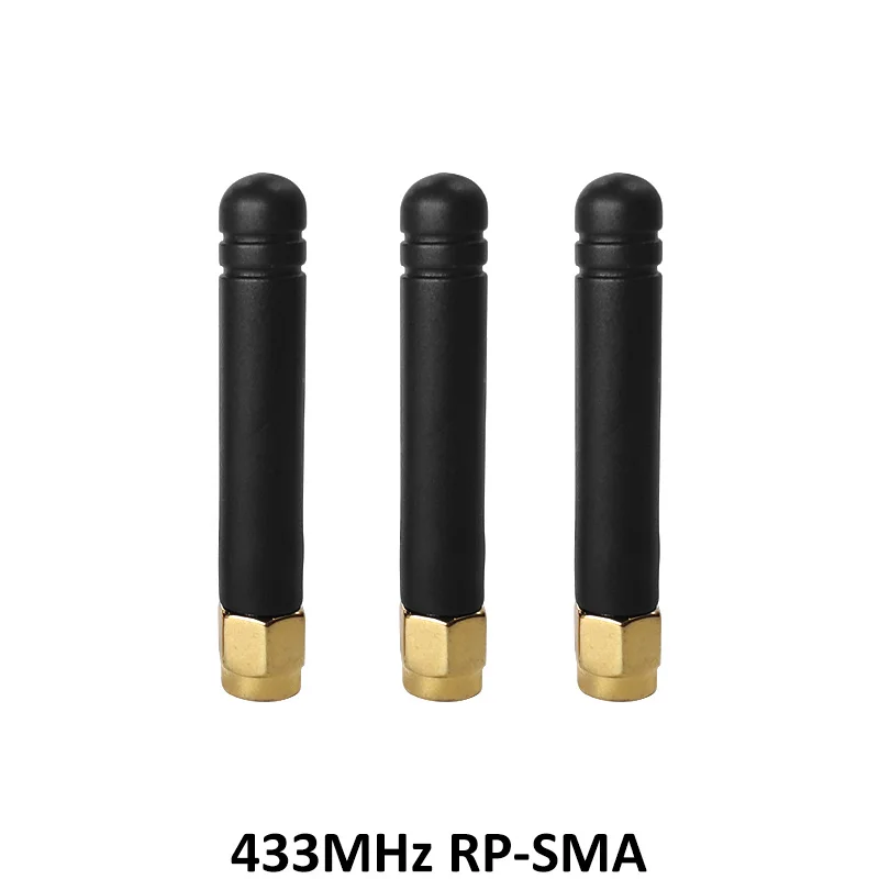 GRANDWISDOM 20pcs 433mhz antenna 2.5dbi sma female lora antene pbx iot module lorawan signal receiver antena high gain