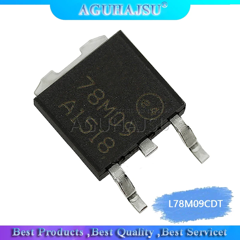 10 шт. L78M09CDT TO 252 78M09 SMD L78M09 TO252 новый и оригинальный|lot lot|lot 5pcs |