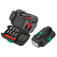 car tools set car emergency tool box portable repair tool kit with flashlight multifunction td326