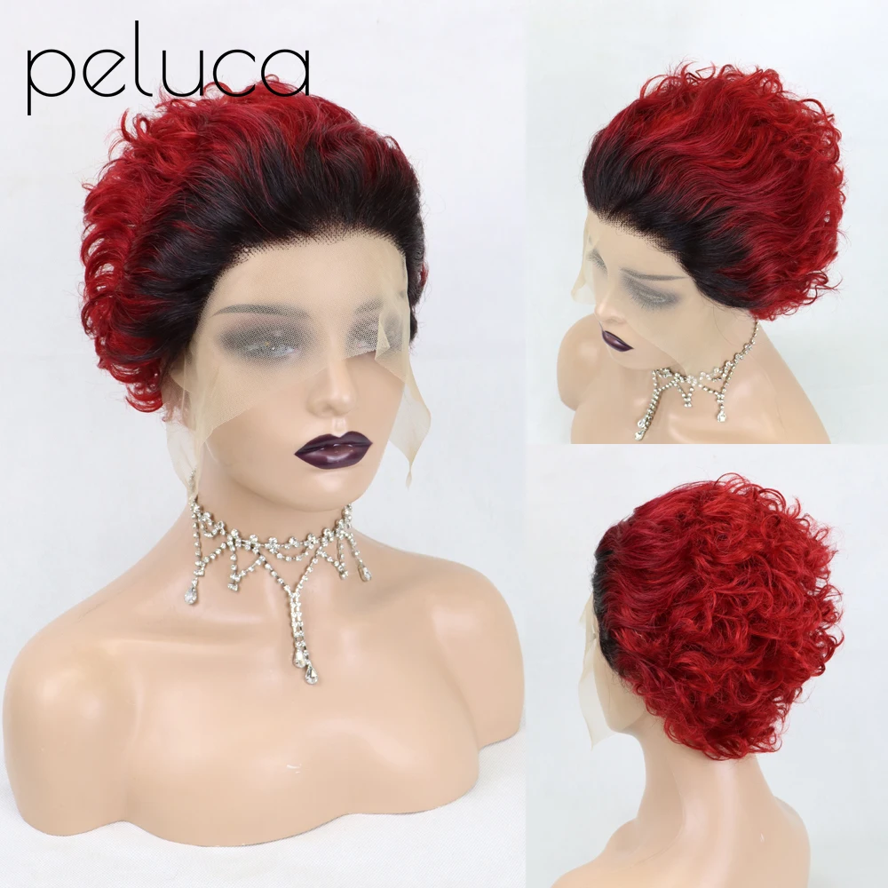 

Pixie Cut Wig Short Curly Human Hair Wigs Cheap Human Hair Wig Transparent Lace Wig For Women Human Wigs Brazilian Hair Wig