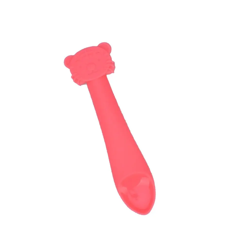 

Детская Мягкая силиконовая ложка, детская мультяшная ложка для кормления, посуда, костюм, детская посуда, чаша, товары для беременных и млад...