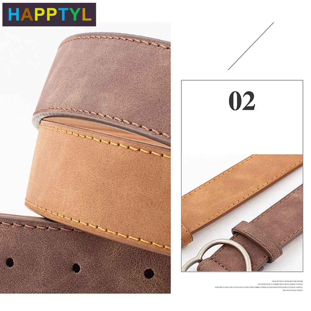 HAPPTYL 1 шт. женский ремень из искусственной кожи для брюк Джинсовый пояс с