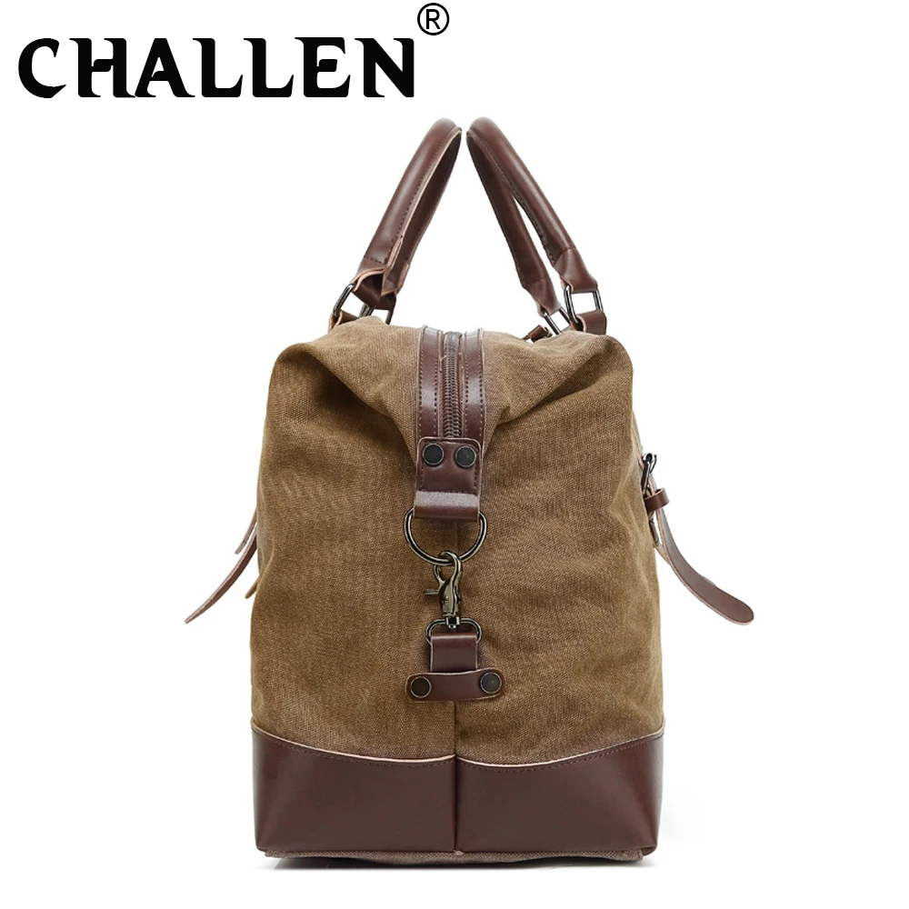 Новая мужская модная сумка через плечо повседневная холщовая