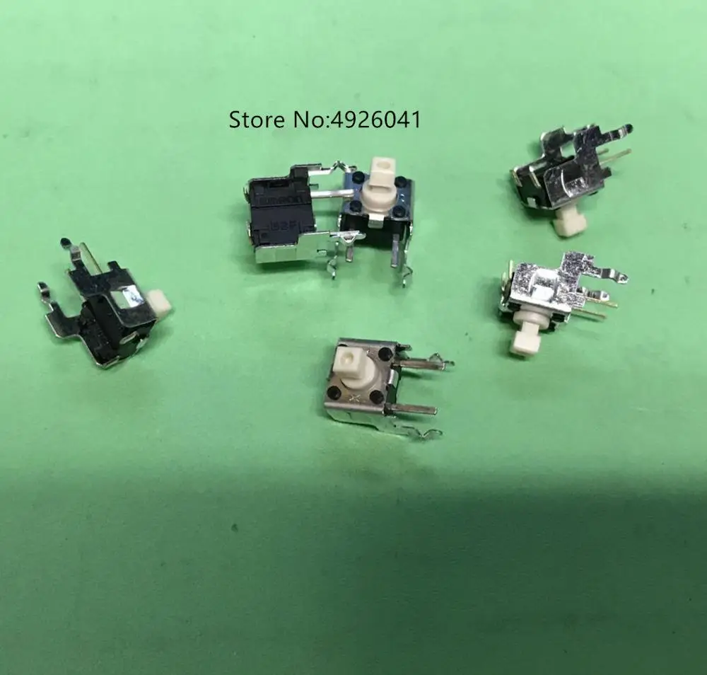 

6 шт., импортный сенсорный выключатель с кронштейном 6x6x6,15 мм