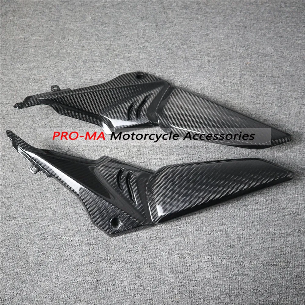 

Боковые панели сиденья мотоцикла из углеродного волокна для Honda CB650,CB650R,CBR650,CB650R, саржевое глянцевое переплетение
