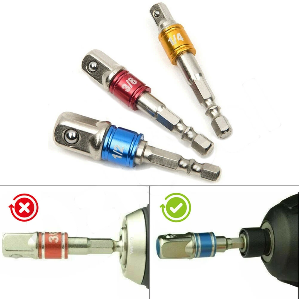 

9Pcs/Set 60/100/150mm Hex Bit 105 Degree Right Angle Extension Drill Adapter Attachment Impact Driver Extension Drill Adapter