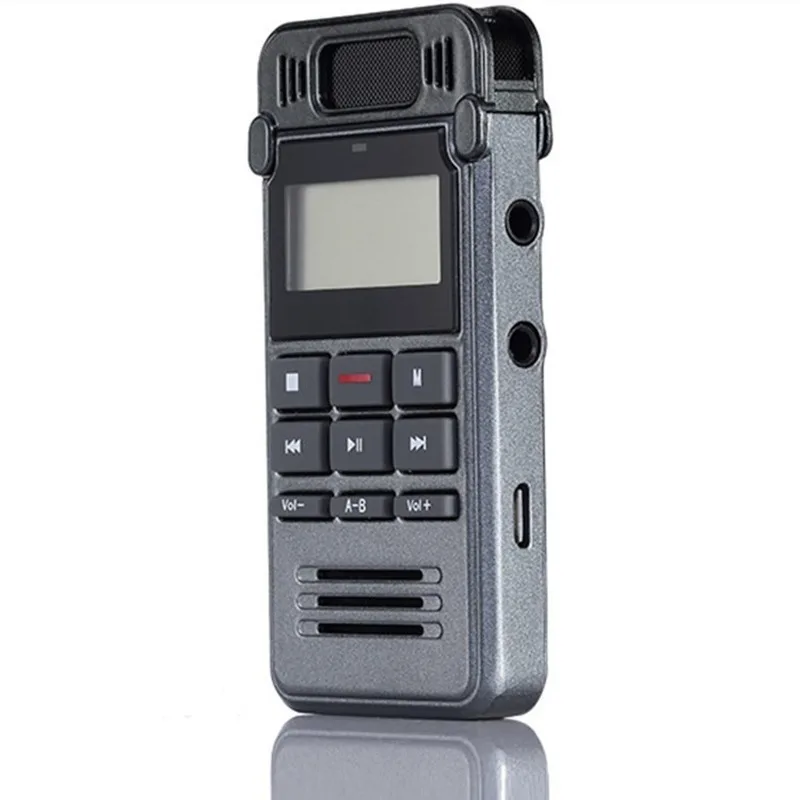 Диктофон Цифровой SK-999 384 кбит/с запись голоса активация звука USB PCM MP3 музыкальный