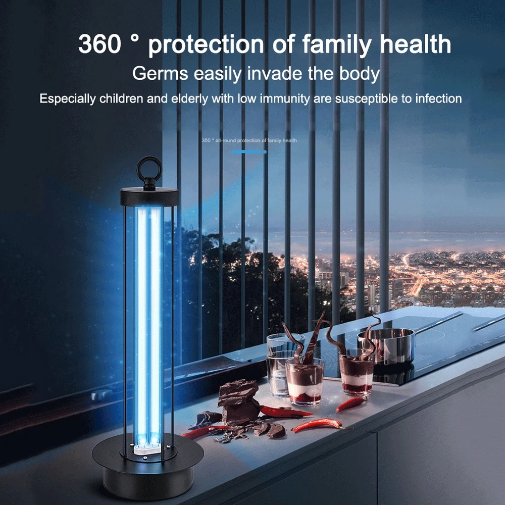 УФ стерилизатор с таймером и пультом дистанционного управления 38