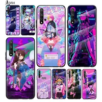 anime vaporwave for honor 30 20 10 9x 8x pro plus lite tempered glass hot new shell luxury cover phone case
