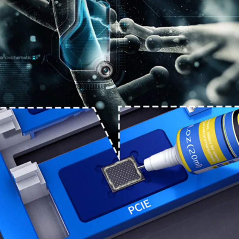 

25g Aixun A-8000 Lead-Free Solder Paste Dedicated For Phone Motherboard BGA Chips Reballing No-clean Syringe Welding Oil Tool