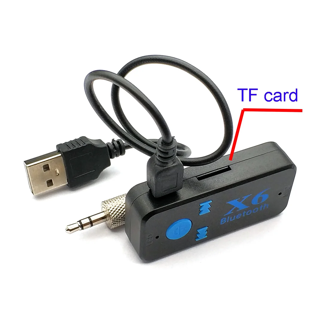 Автомобильный Bluetooth приемник с разъемом 3 5 мм AUX аудио MP3|Запасные части| |