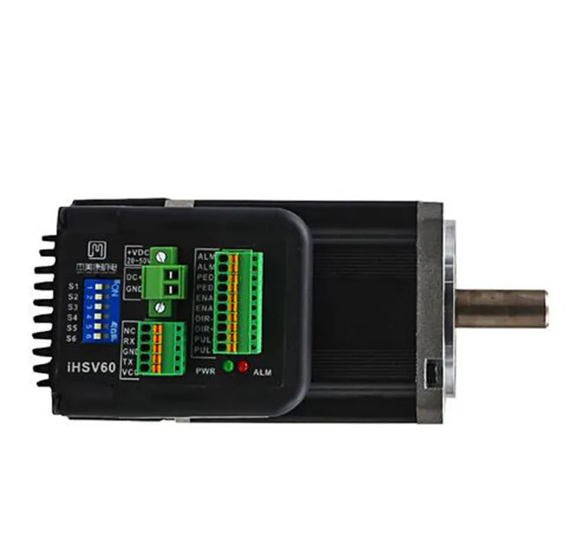 JMC V604 версия 200 Вт 0,65 нм 3000 об/мин интегрированный привод с серводвигателем 36VDC автоматизированный специальный 1000 линейный энкодер iHSV60-30-20-36