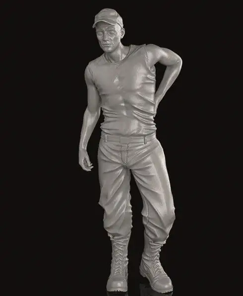 Модель из смолы 1/35 строительный комплект фигурка человека|Наборы для сборки