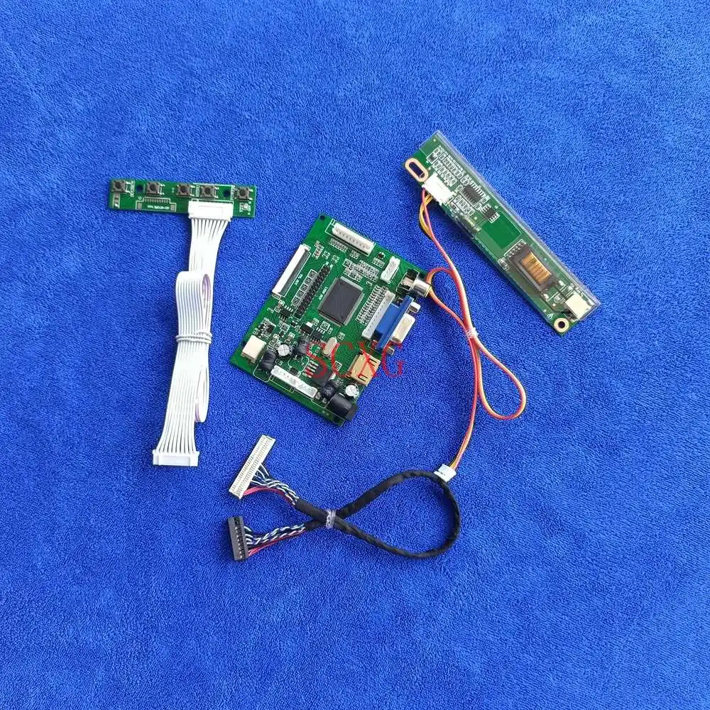 

1CCFL HDMI-compatible AV VGA LCD Controller Drive Board LVDS 30 Pin Display 1280*800 For B154EW01 V8/V9 B154EW02 V0/V1/V2/V3 Kit