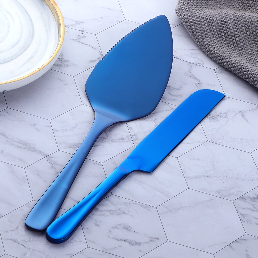 1 шт. нож лопатка для торта розовое золото из нержавеющей стали пирога пиццы сыра