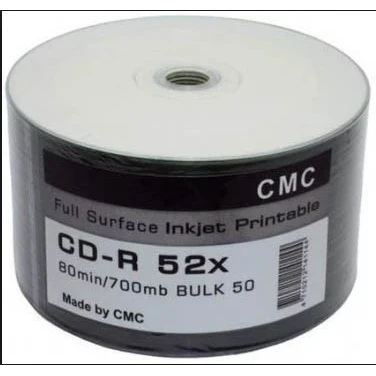 Диск CD-R CMC 700 Mb 52x Bulk 50 штук | Компьютеры и офис