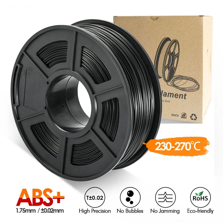 Материал для 3D принтера ABS Plus Филамент 1 75 мм Материалы 3d печати хорошая прочность