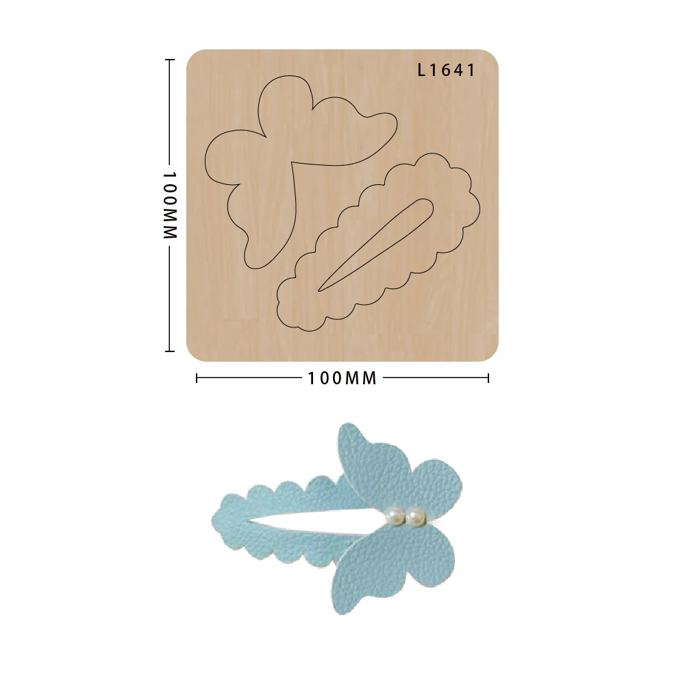 

Metal Cutting dies Making Decor Supplies Dies Template Hairpin making decor supplies templat Suitable for big shot machines