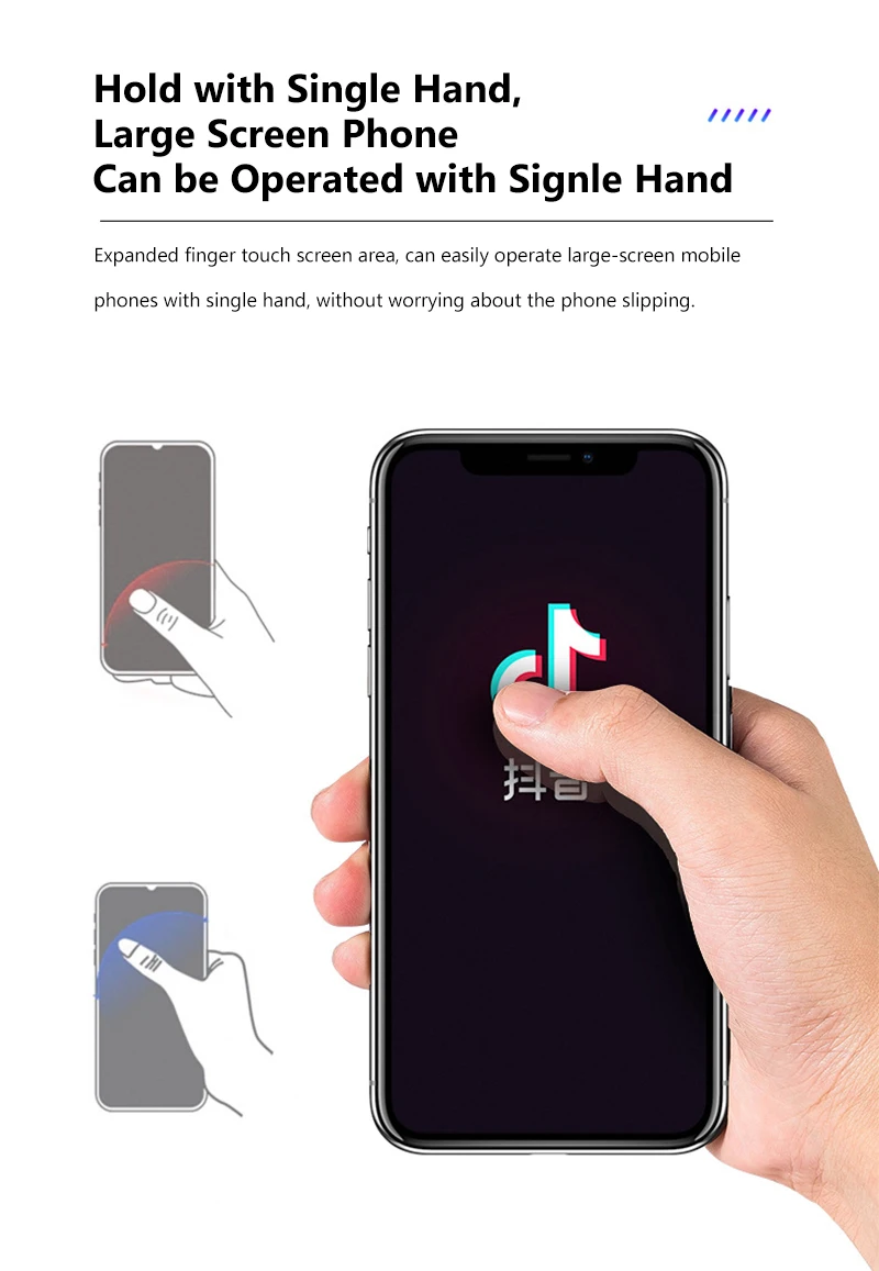 retractable hand strap ultra thin phone loop finger holder for iphone 11 12 13 pro phone finger holder mobile phone accessories free global shipping