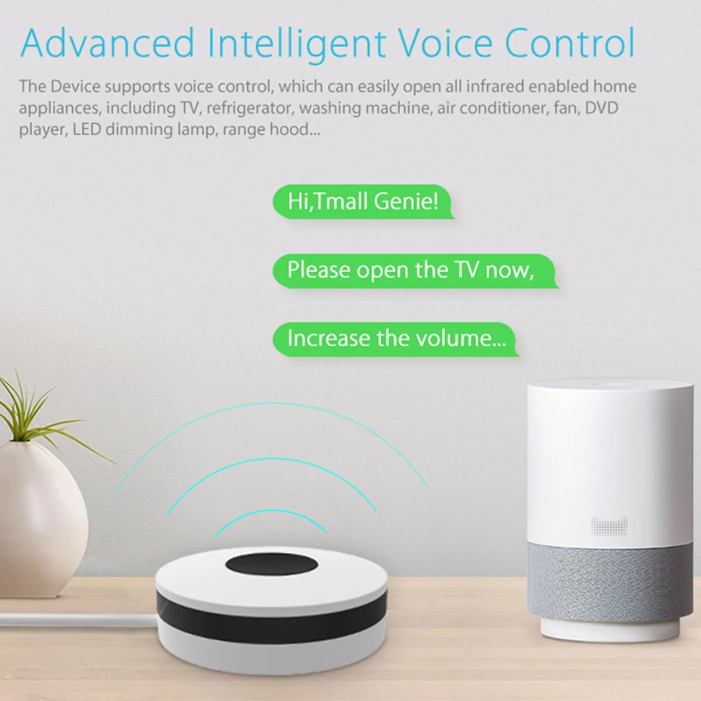 Wi Fi и ИК пульт дистанционного управления Управление Универсальный