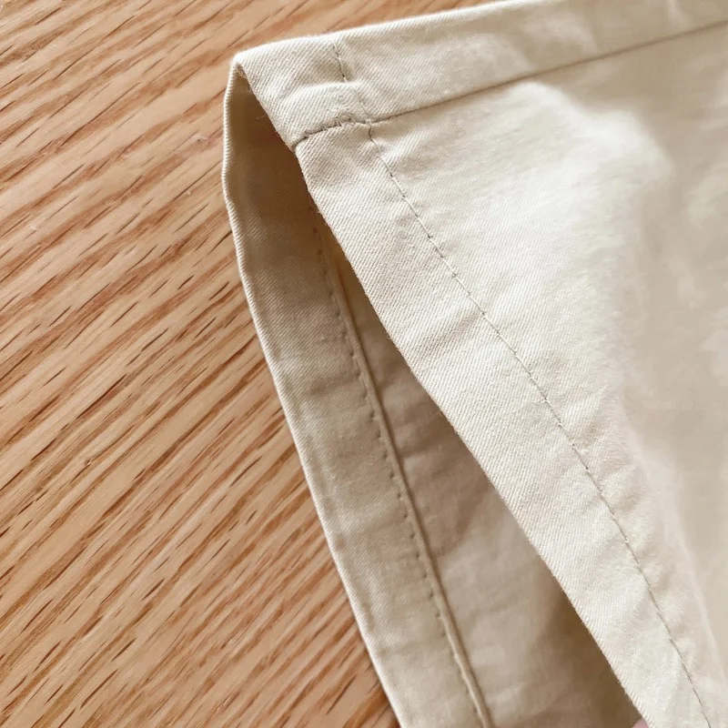 

Boys fashion letter printing shorts Korean style children cotton pockets loose shorts 2-6Y