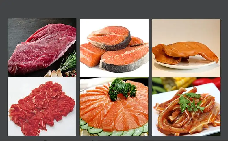 850 Вт Коммерческая ломтерезка для мяса из нержавеющей стали, полностью автоматическая ломтерезка для нарезки мяса, электрическая многофункциональная мясорубка