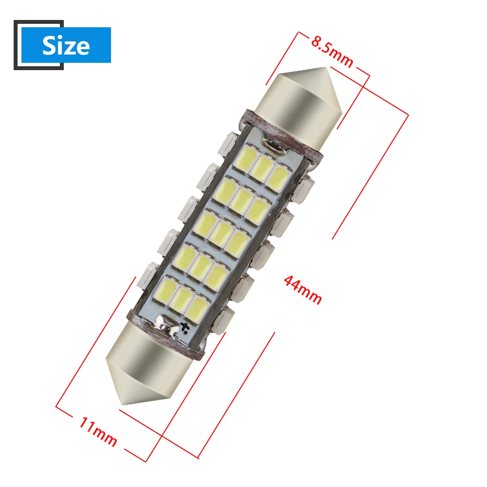 4 шт. 44 мм 12 В 1206 60 Smd светодиодные лампочки для чтения потолочный светильник автомобильная лампа на дверь белый синий красный янтарь зеленый CE/RoHS совместимый