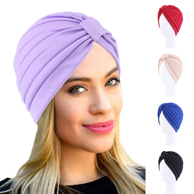 

Muslim Turban Hijab Bonner Arab Wrap Turban Hats For Women Indian African Turbans Twist Headbands Headwrap Turbante mujer