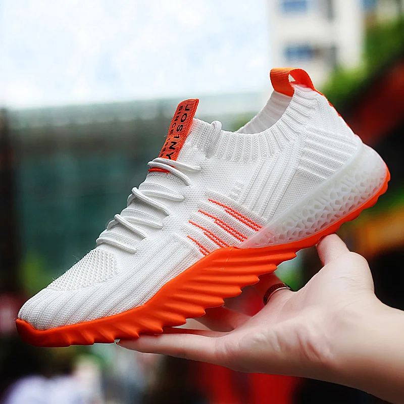 

Men Shoes New Arrivals Breathable Mesh Fashion Sneakers Man Flats Casual Comfortable Soft Shoe Outdoor Walking Men Running Shoes