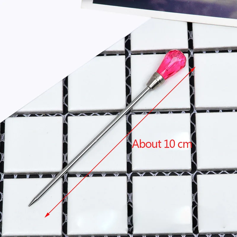 

Pigment UV Resin DIY Crafts Jewelry Making Tools Powder Spoon Stirring Bar Bubble Needle SWD889