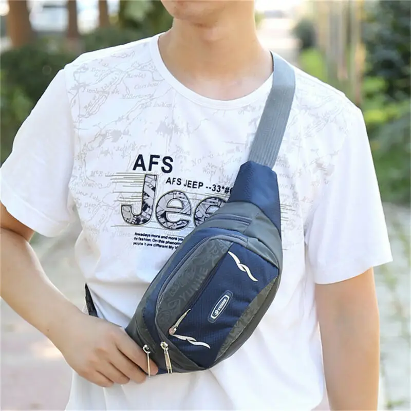 2019 модная трендовая Мужская и Женская Повседневная простая поясная сумка