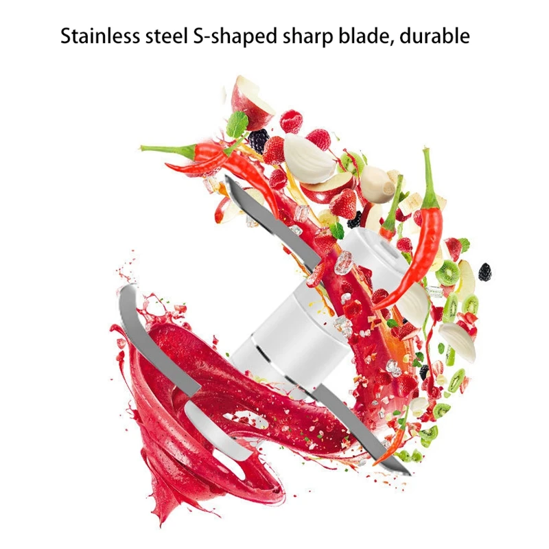 

Mini Foods Electric Cordless Masher, Portable Kitchen Masher 250ML