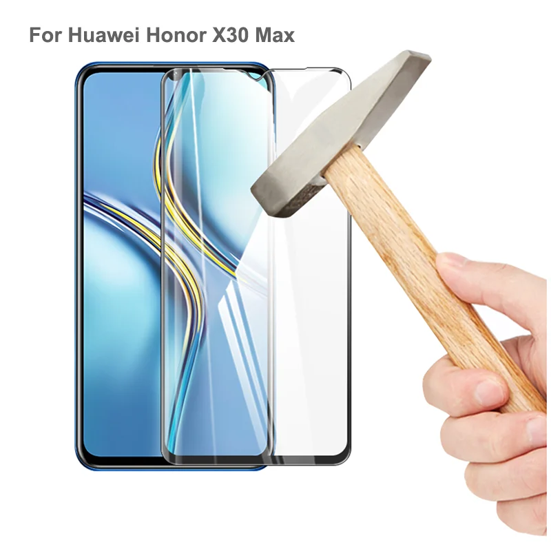 

2PCS Ultra-Thin screen protector Tempered Glass For Huawei Honor X30 MAX full Screen protective For Huawei Honor X30i Protection