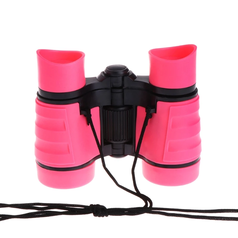 Новый 4x30 Пластиковый Детский бинокль телескоп для детей игры на открытом воздухе